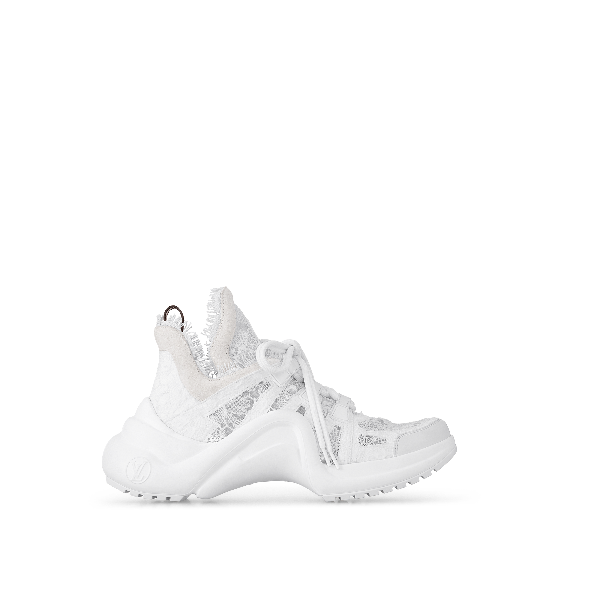 Lv archlight sneaker sales white